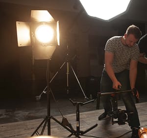 hintergrund_ronin Studiodreharbeiten für Imagefilm. Catch Feelings - Deine Filmproduktion mit Herz in Esslingen bei Stuttgart